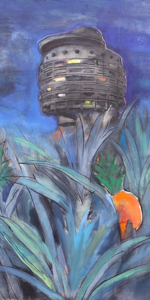 Hotel Salut. Kyiv. Night by Artem Andreichuk