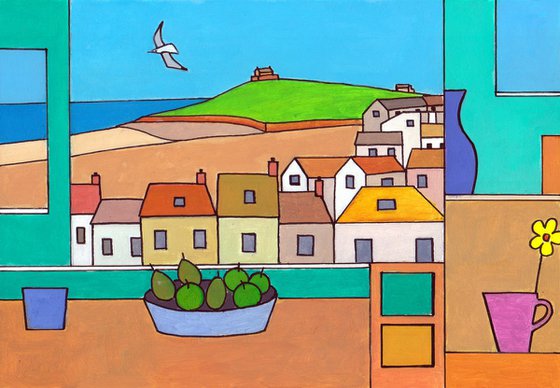 "View to The Island, St Ives"