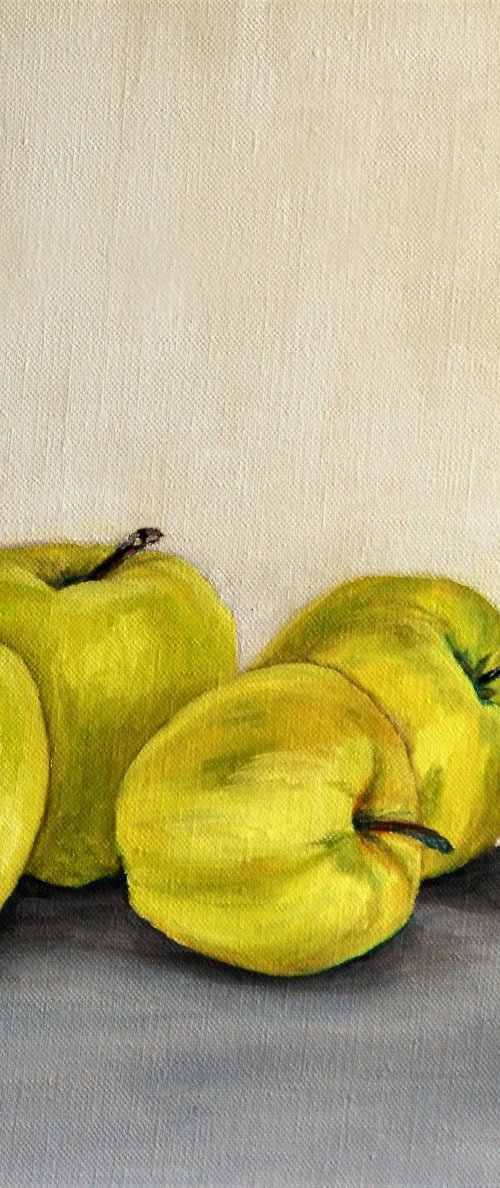 Apples still life by Afekwo