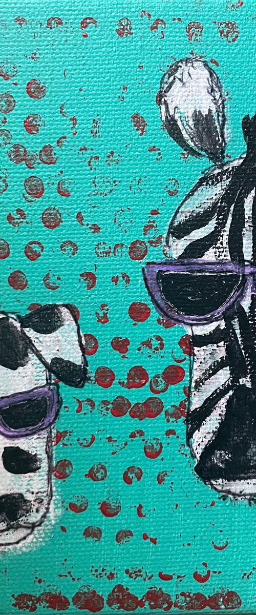 Spots and stripes by Anya Getter
