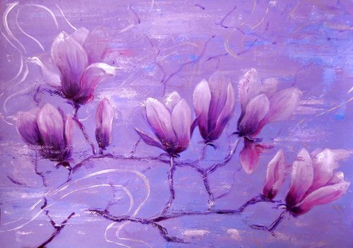 Magnolia Wind by Olga Tretyak
