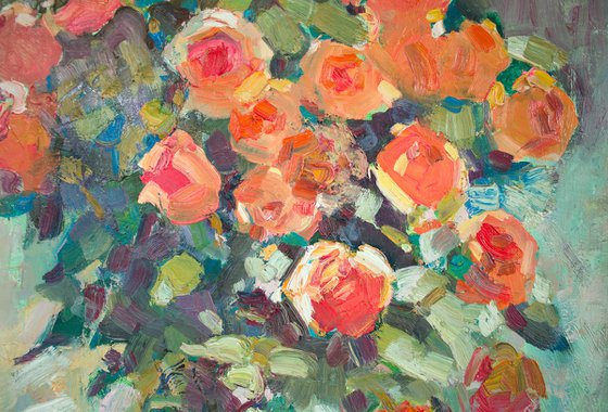 Coral roses