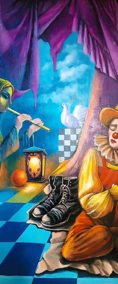 The Clown's Dream by Reneta Isin