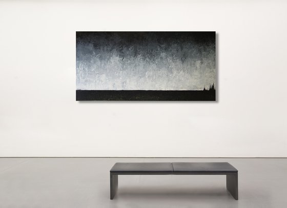 Wide Open Plain II (160 x 80 cm) XXXL (64 x 32 inches)