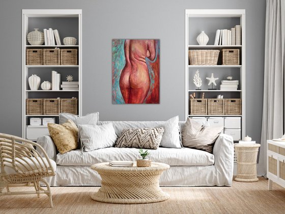 Nude Woman Painting