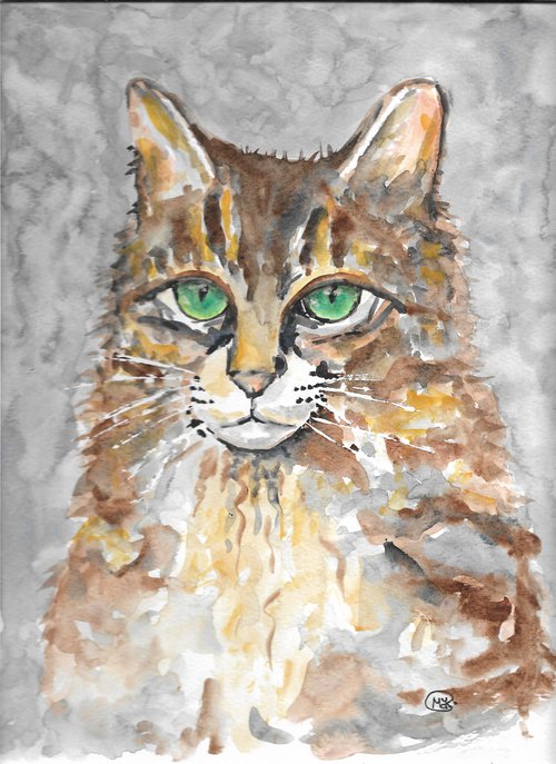 Kitty Cat by MARJANSART