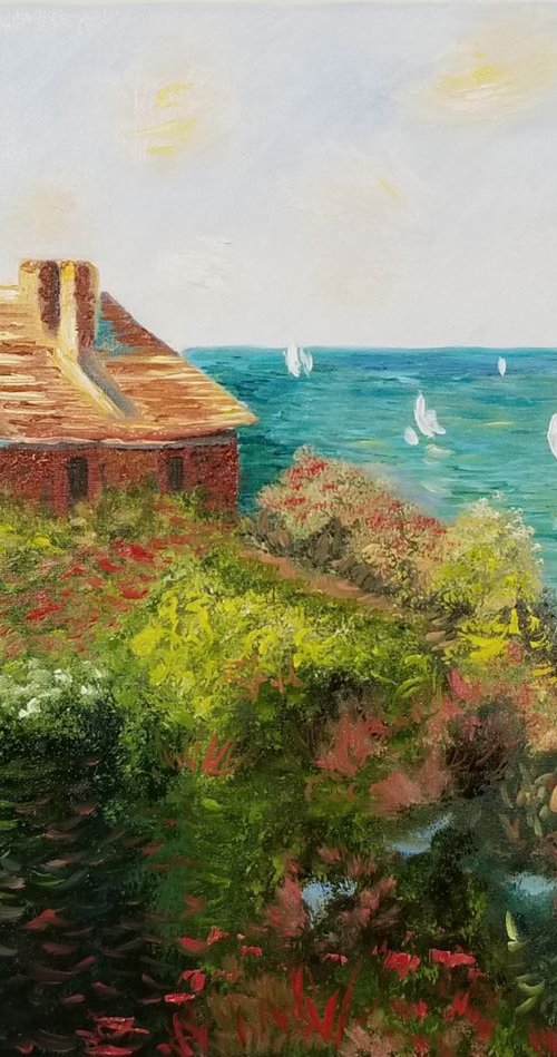 Replica - Fisherman's Cottage by Alexandra Tomorskaya/Caramel Art Gallery