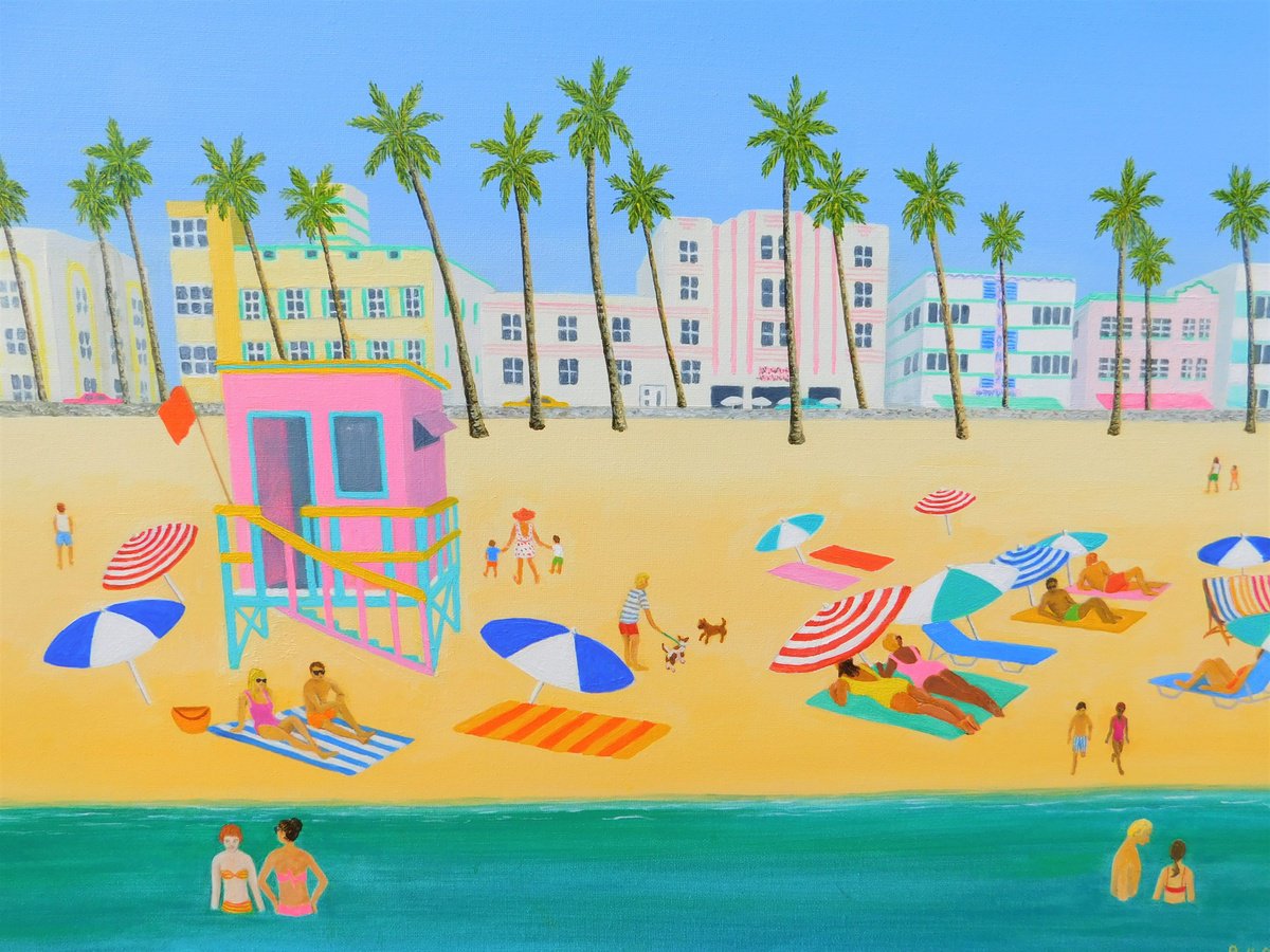 Miami Beach by Ruth Cowell