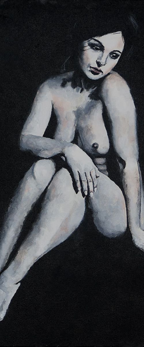 #1 (FIGURE SERIES #1) by Nymira Gray
