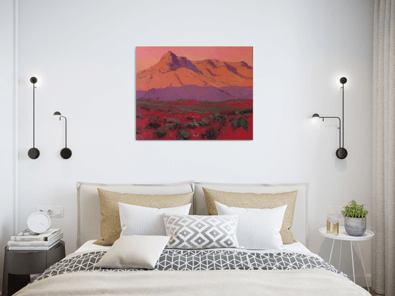 Evening in High Deserts