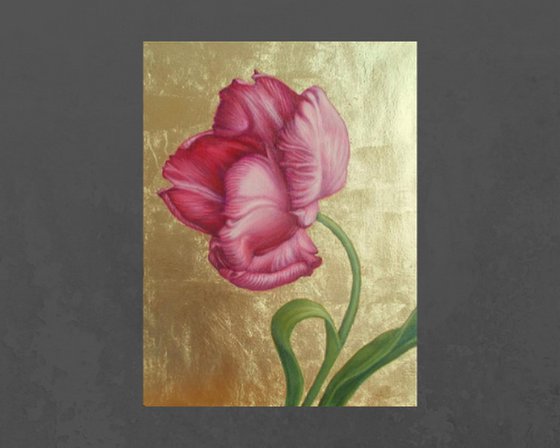 "Pink tulip"