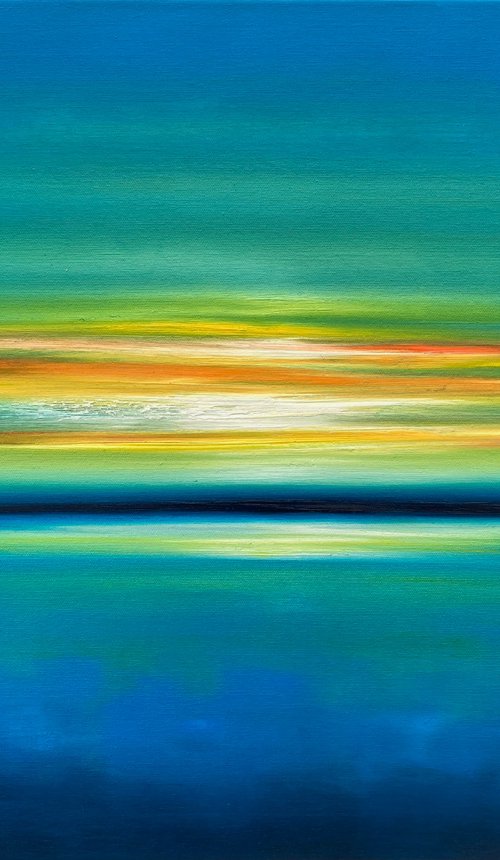 Dancing Through the Turquoise by Julia Everett