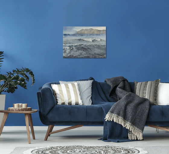 Stormy sea 2 ( 74X54 )