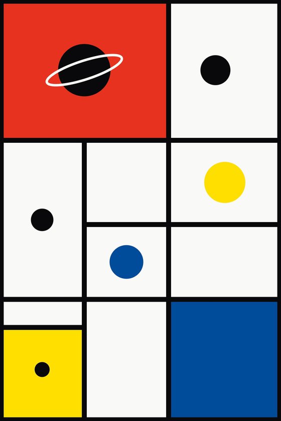 Essential Spheres - Abstract Geometric Print