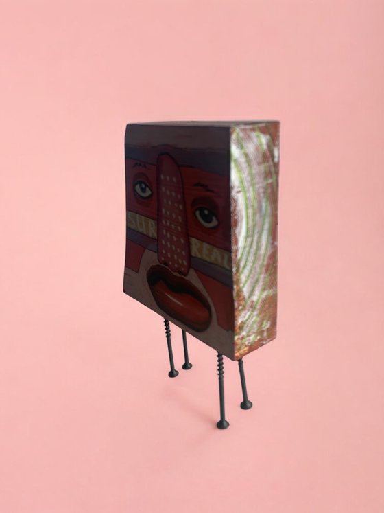 Wood human #168