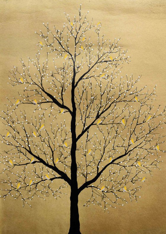The golden tree (Sarvana Vriksha)