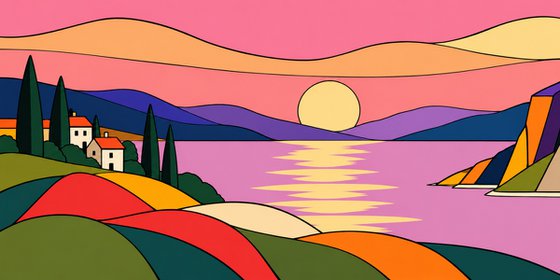 Mediterranean Landscape #44
