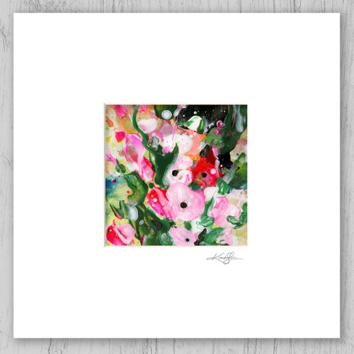 Among The Blooms 28 - Floral Abstract Painting by Kathy Morton Stanion by Kathy Morton Stanion