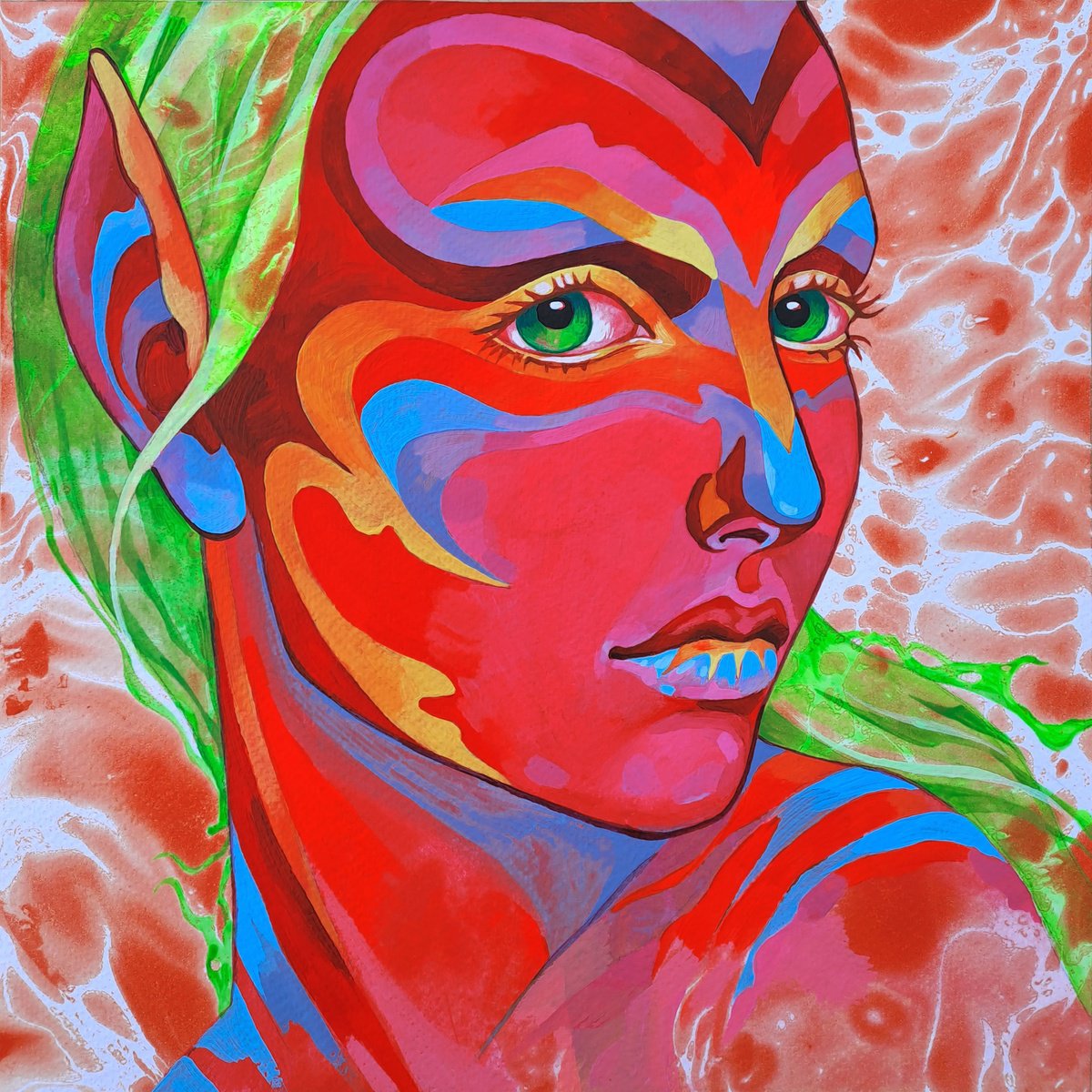 Energy By Mariia Raskin, 10 X 10, Artwork For Sale On Artfinder