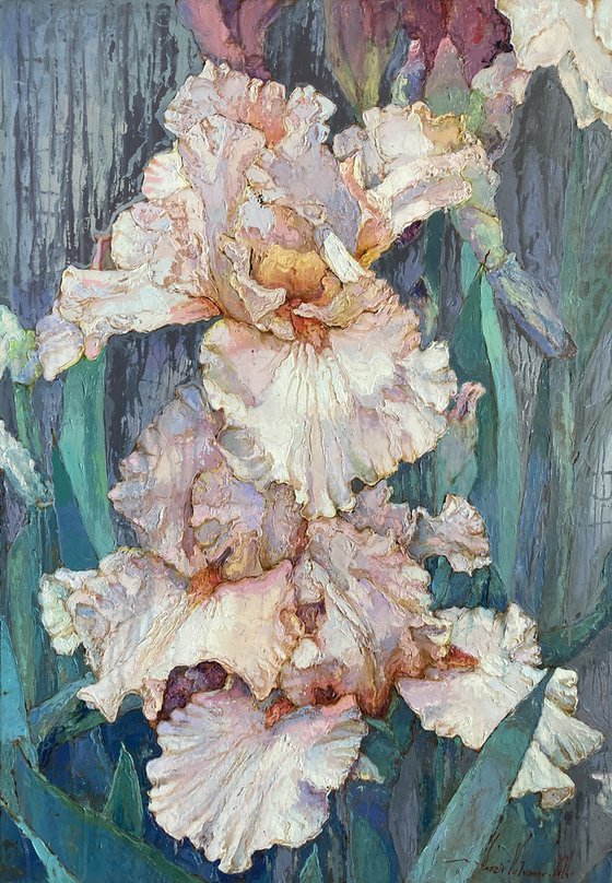 Irises.