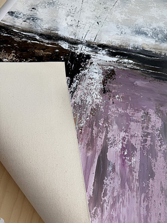 Muted Light Over Earth and Violet