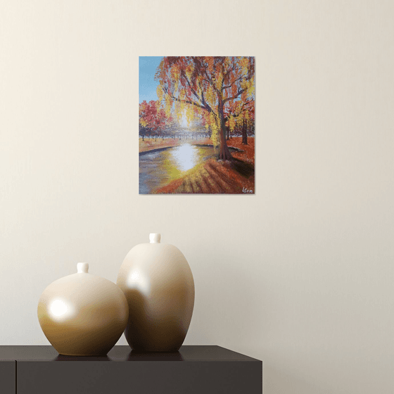 Autumn's Radiant Veil