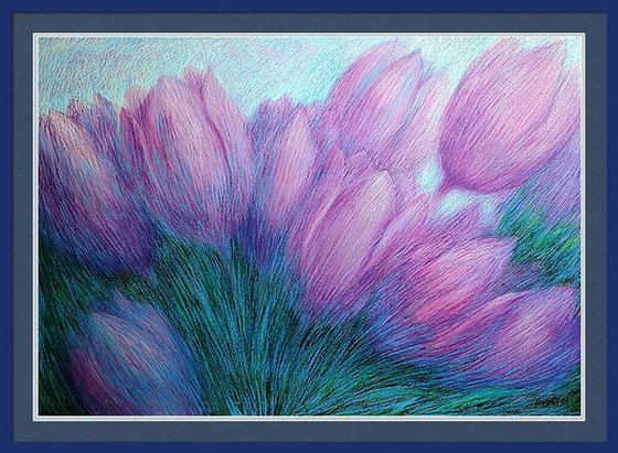 Violet Tulips