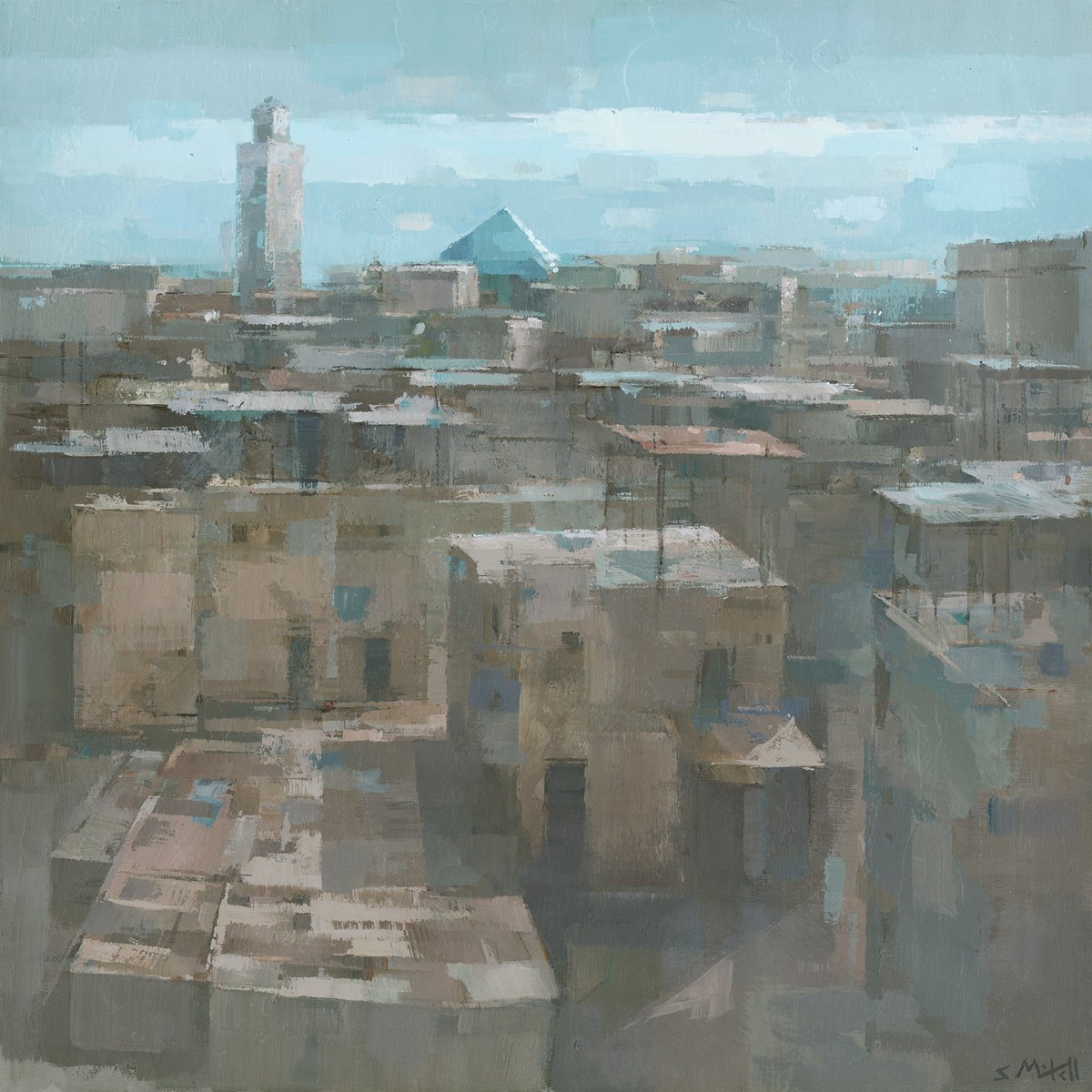 Moroccan Rooftops by Steve Mitchell