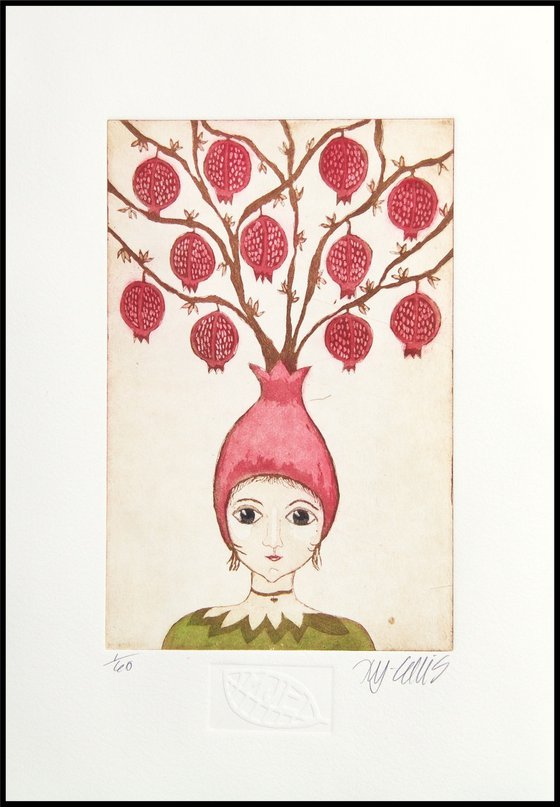 Pomegranate Girl