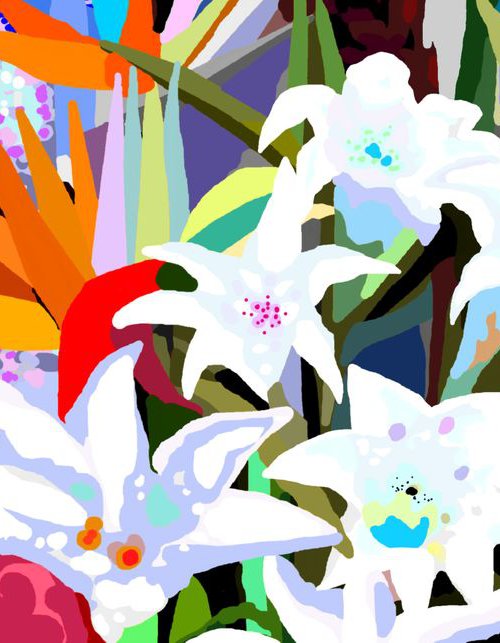 Flowers III-A by Alejos