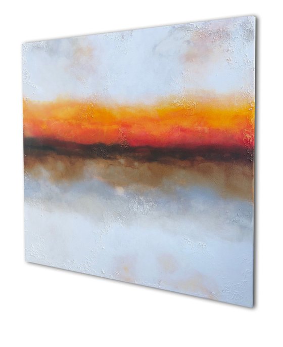 sunrise colours (90 x 90 cm) Dee Brown Artworks