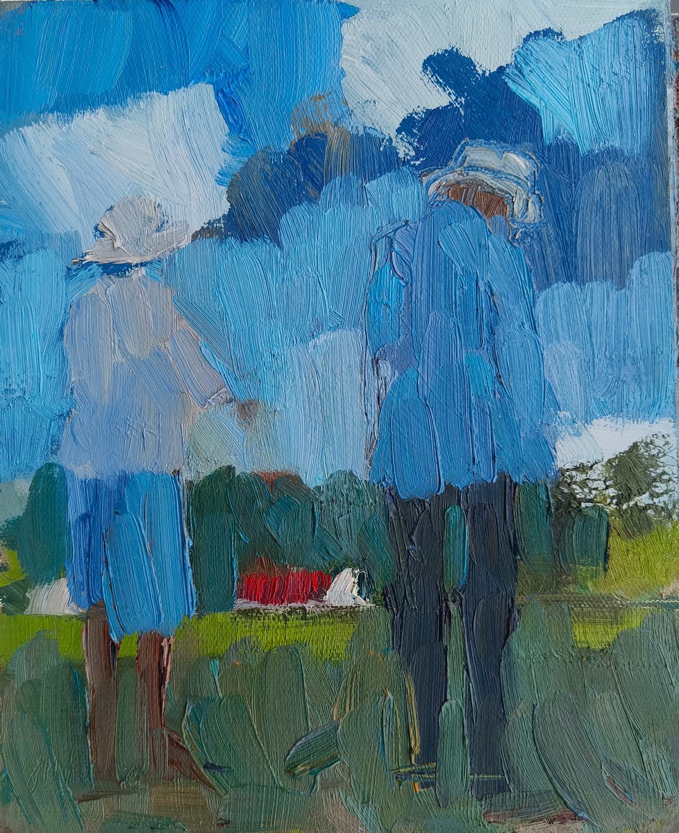Old Friends #3 By Mahonart75, 8 X 10, Artwork For Sale On Artfinder