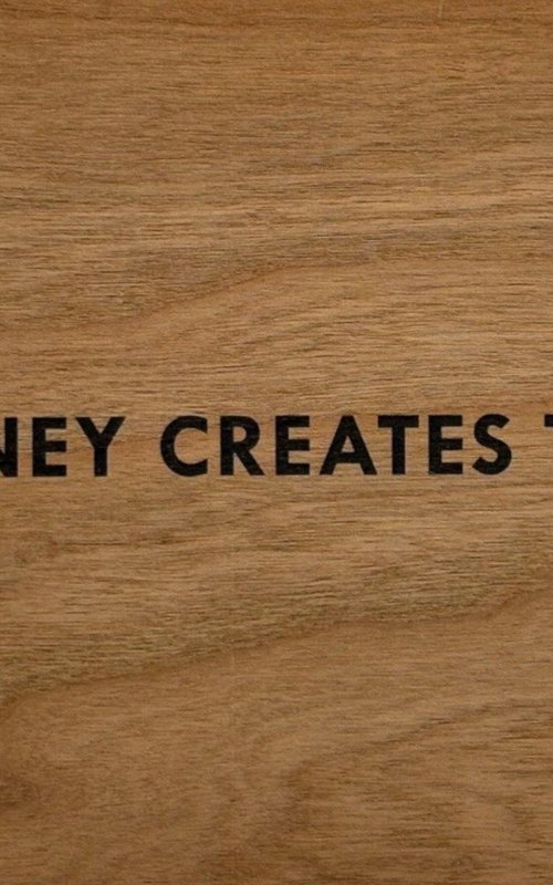 Money Creates Taste by Jenny Holzer