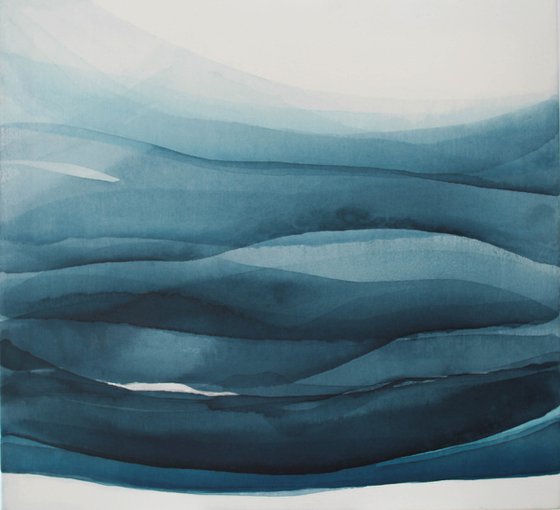 Blue landscape