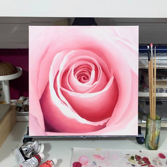 Pure Joy. Rose Painting