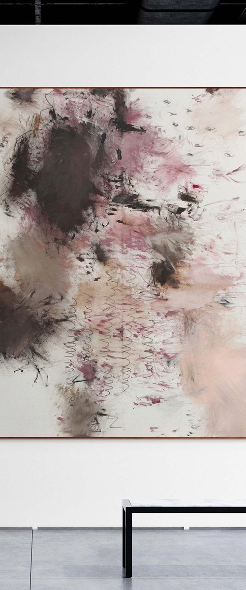 She Paints Outside the Lines No. 9 by Daniela Schweinsberg
