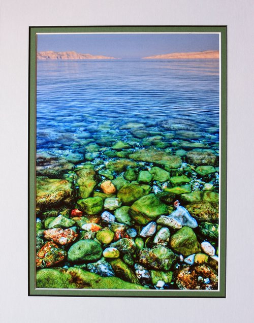 Ocean floor art by Robin Clarke