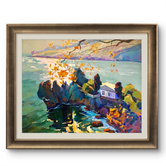 The sun is bright today