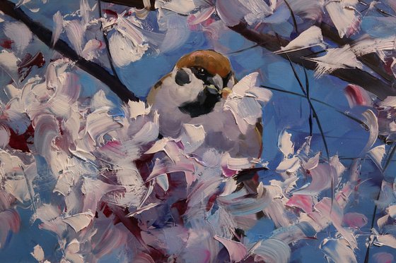 "Three Among the Flowers"