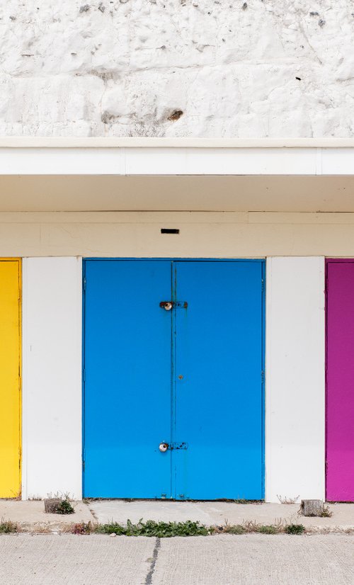 Saltdean Beach Huts II by Tom Hanslien