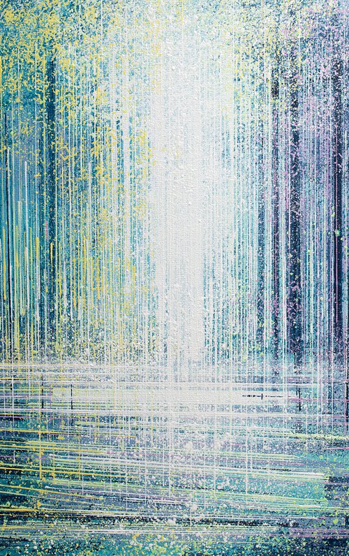 Forest As Night Falls by Marc Todd