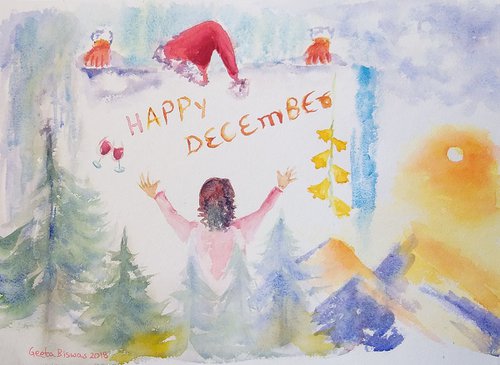 Happy December by Geeta Yerra