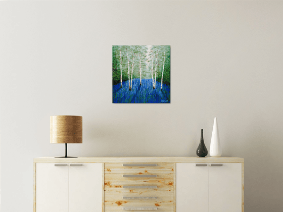 Birch Wood Blue