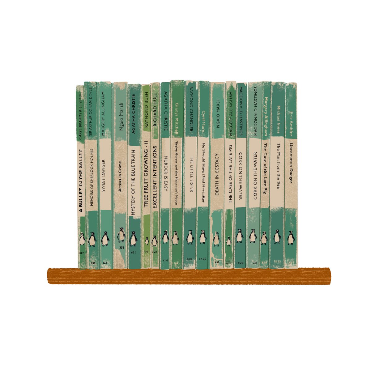 Penguin Green book collection, limited-edition by Design Smith