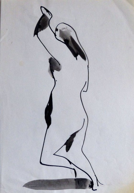 Surrealist Nude 5, 21x15 cm - Artfinder EXCLUSIVE!