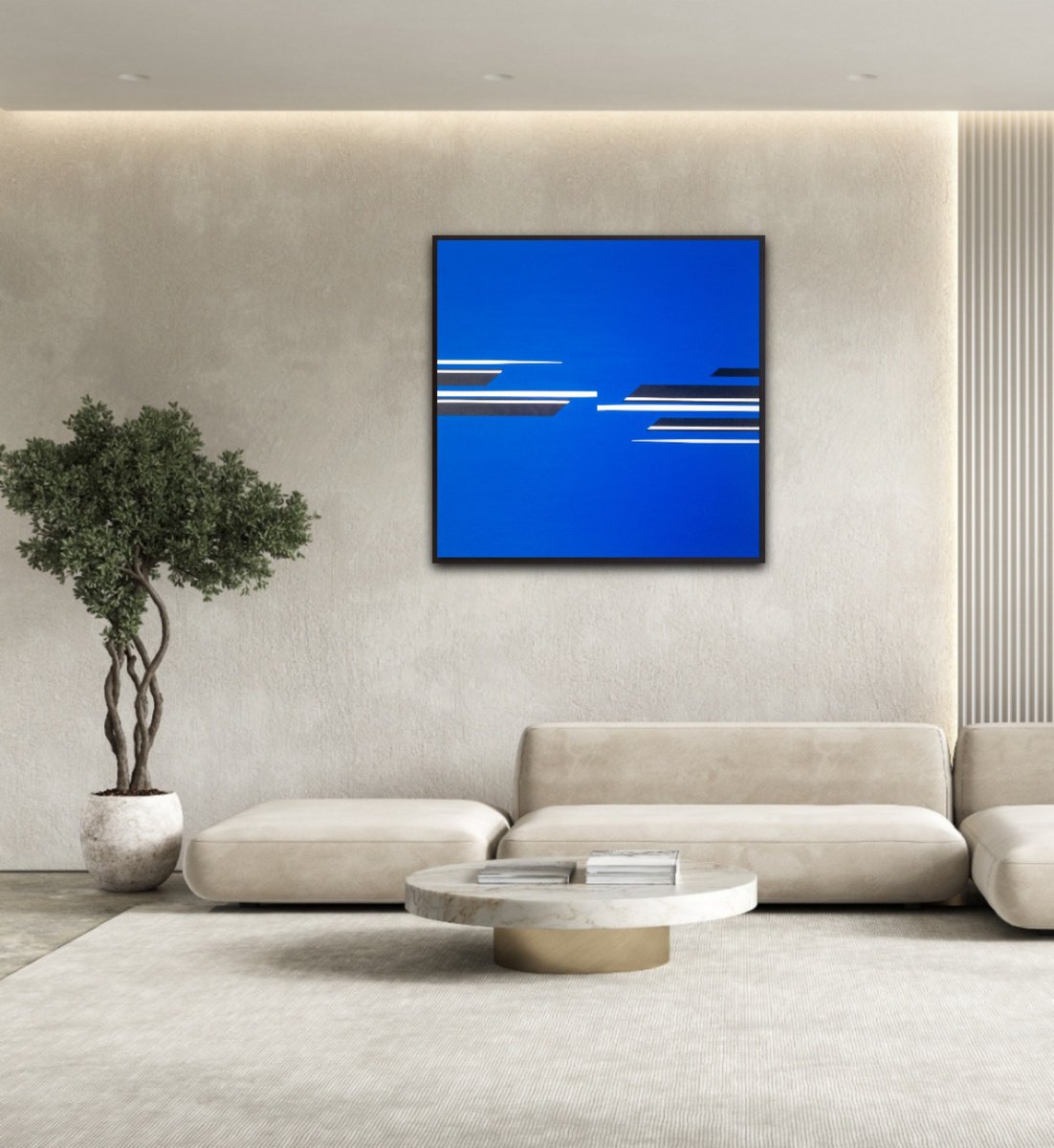 Tension Field By Veronika Obushikhina, 39 X 39, Artwork For Sale On Artfinder