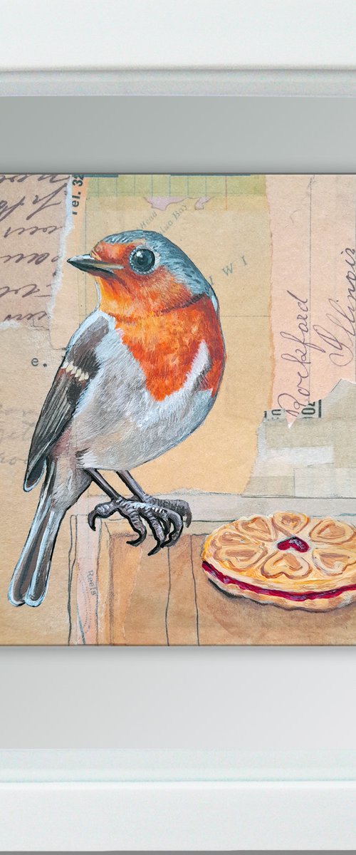 A biscuit for Robin by Carolynne Coulson