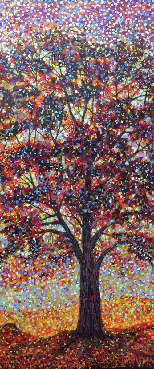 Summer Tree 2 by Roz Edwards