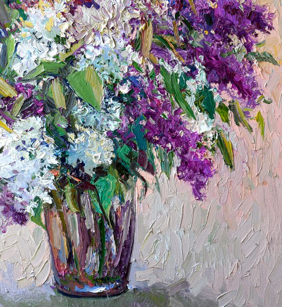 LIlacs in the Vase