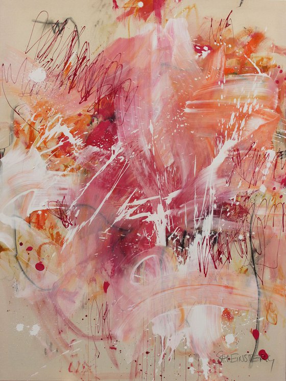 CRIMSON SCRIBBLES (PROCESS OVER PLAN)